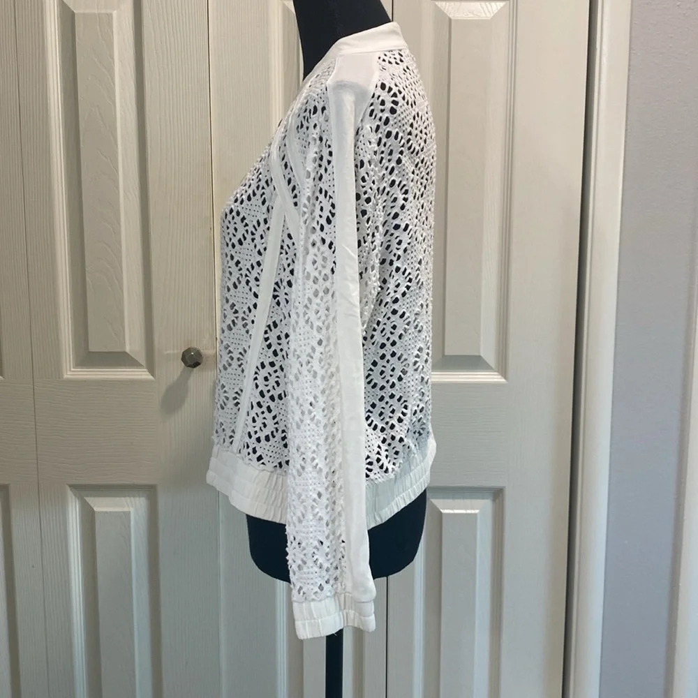 Ruby Rd laser cut jacket - Picture 3 of 5